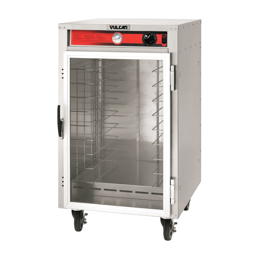 Vulcan VHFA9 1/2 Height Non-Insulated Mobile Heated Cabinet w/ (9) Pan Capacity, 120v