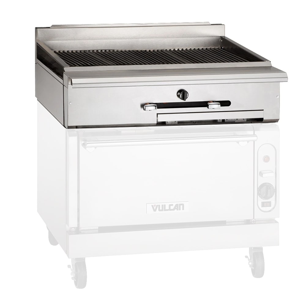 Vulcan VTC36 36" Gas Range Charbroiler - Modular, Liquid Propane