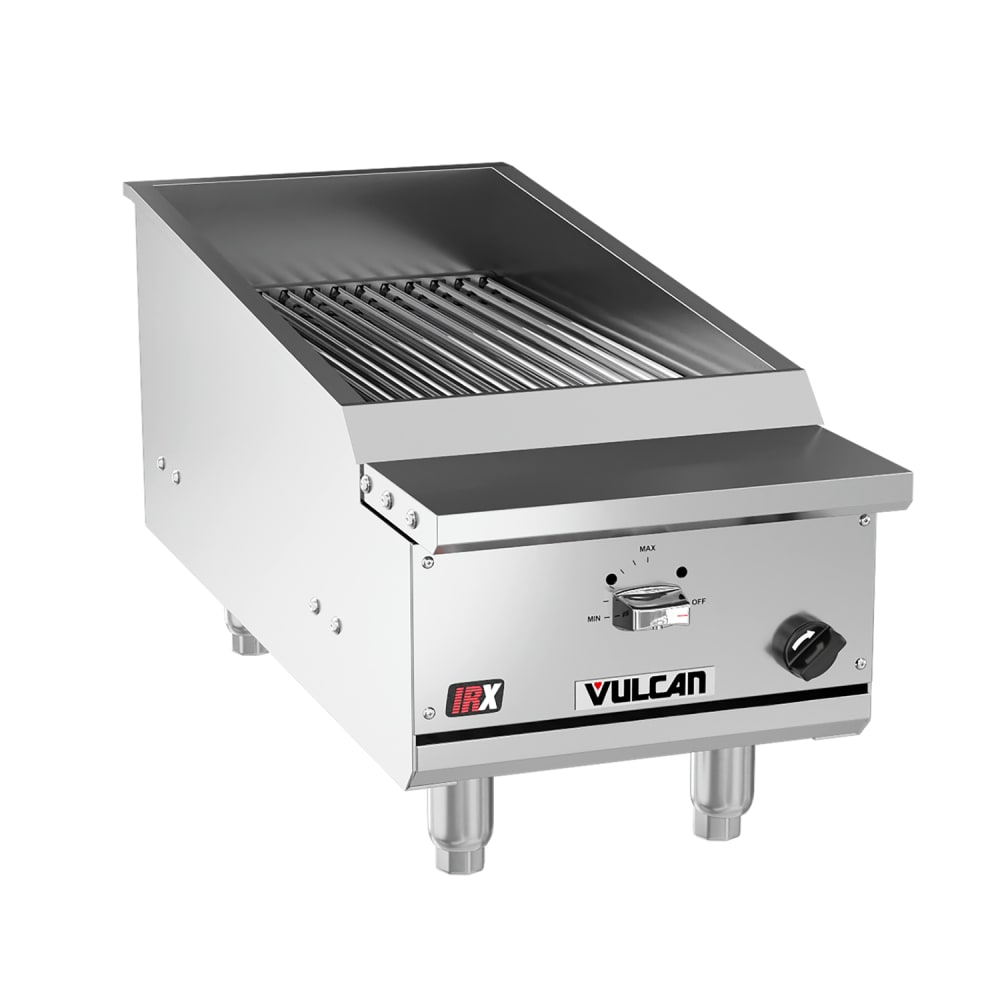 Vulcan VTEC14 14 1/2" Countertop Charbroiler w/ Conversion Burner, Liquid Propane