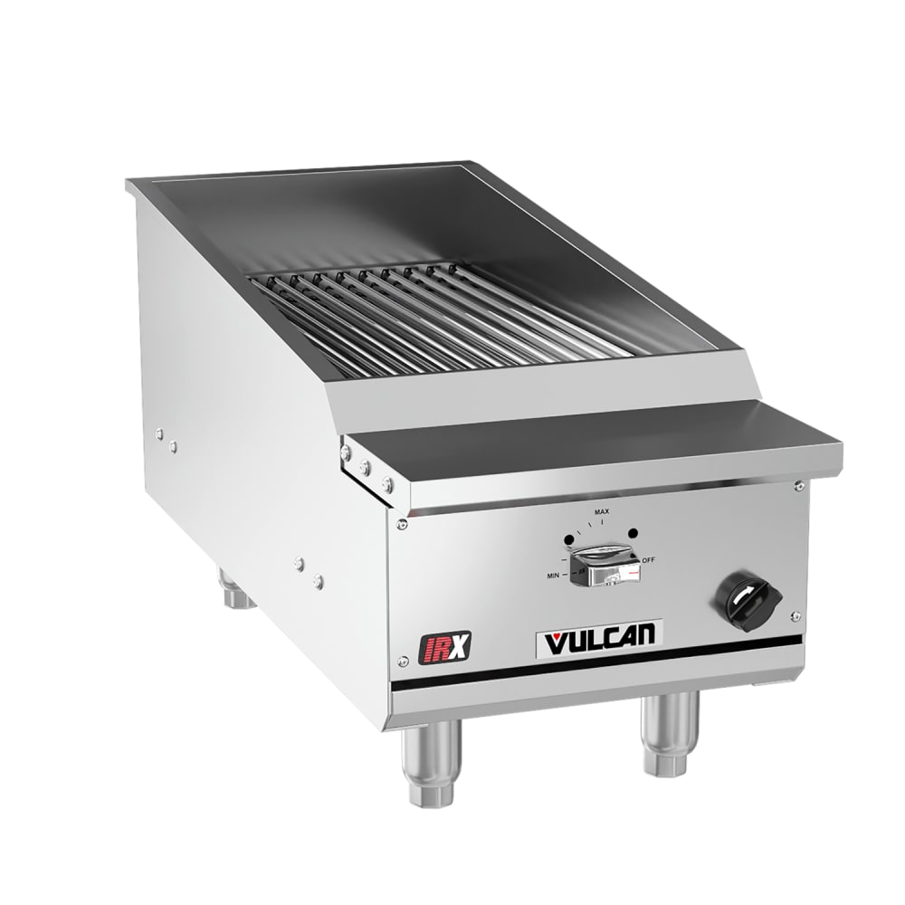 Vulcan VTEC14 14 1/2" Countertop Charbroiler w/ Conversion Burner, Natural Gas