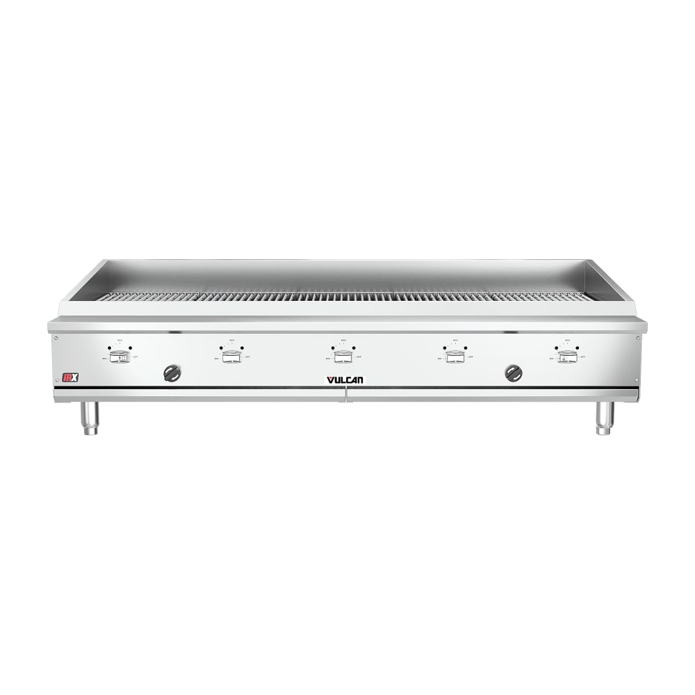 Vulcan VTEC60 58 1/2" Countertop Charbroiler w/ Conversion Burner, Natural Gas