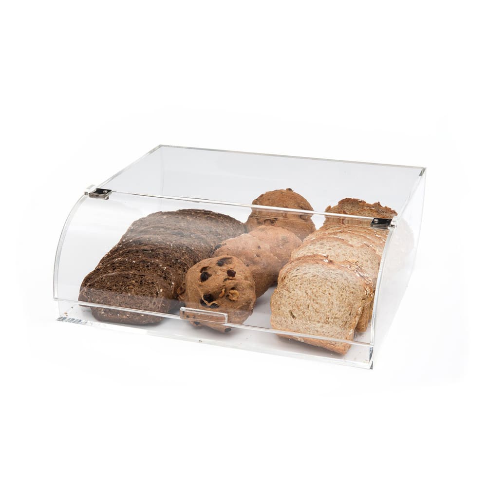 Rosseto Countertop Bakery Display Bin - 12x15x5" Acrylic, Clear (BAKST2248)