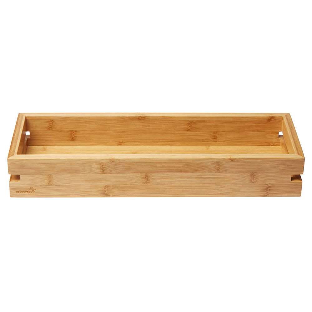 Rosseto Rectangular Display Tray - 19 7/16" x 6 1/2", Bamboo w/ Natural Finish (BD133)