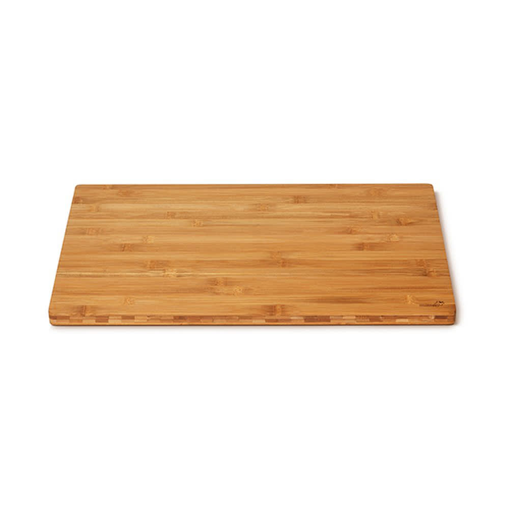 Rosseto Rectangular Serving Board - 21 3/8" x 13 9/16", Bamboo, Natural Finish (BP001)