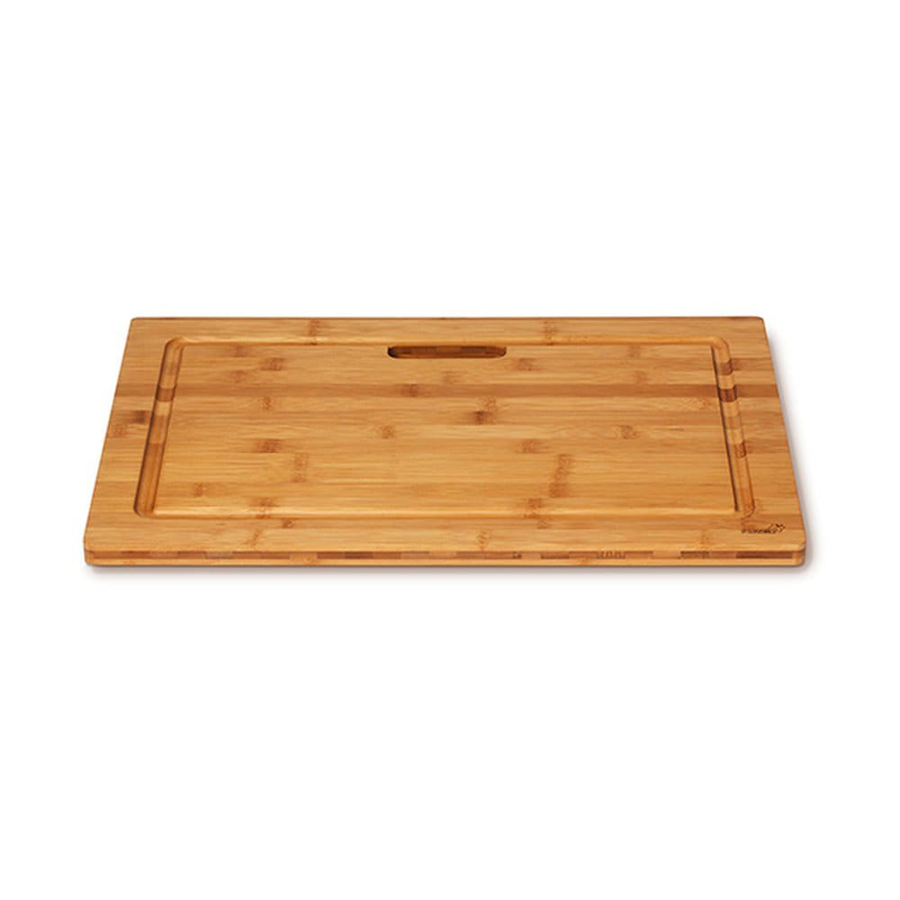 Rosseto Rectangular Cutting Board - 21 9/16" x 13 9/16", Bamboo, Natural Finish (BP003)