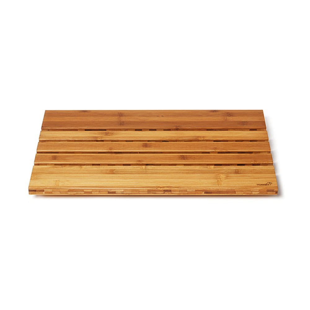 Rosseto Rectangular Slatted Bread Board - 21 3/8" x 13 9/16", Bamboo, Natural Finish (BP004)