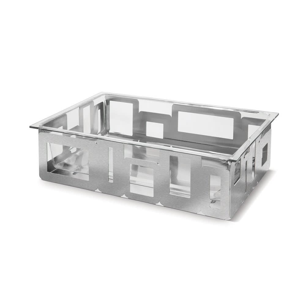 Rosseto Rectangular Ice Tub - 21x13x6" Acrylic/Stainless (D62577C)