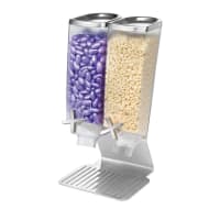 Rosseto Countertop Dry Food Dispenser, (2) 1 gal Hoppers (EZ50299) thumbnail 2