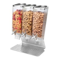 Rosseto Countertop Dry Food Dispenser, (3) 1 gal Hoppers (EZ50399) thumbnail 3