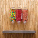 Rosseto Wall-Mount Dry Food Dispenser, (3) 1 gal Hoppers (EZP2906) thumbnail 2