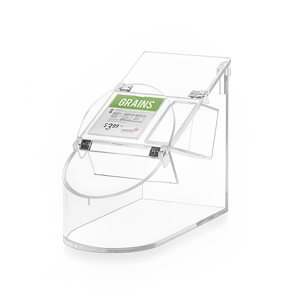 Rosseto BULKshop™ Scoop Bin w/ Scoop - 3 1/2 Gallon Capacity, Acrylic, Clear (GD126)