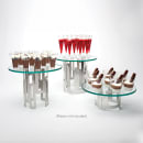 Rosseto 14" Glass Round Display Shelf/Tray - Clear (GTC35) thumbnail 2