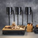 Rosseto 1 Bulb Heat Lamp w/ Flexible Arm - Matte Black Metal, 110/250v/1ph (HL018) thumbnail 2