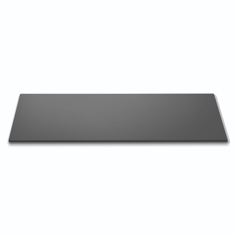 Rosseto 33 1/2" x 14" Rectangular Display Platter - Glass, Black (SG003)