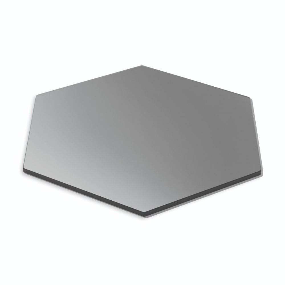 Rosseto 16" Hexagonal Honeycomb Platter - Acrylic, Black (SG030)