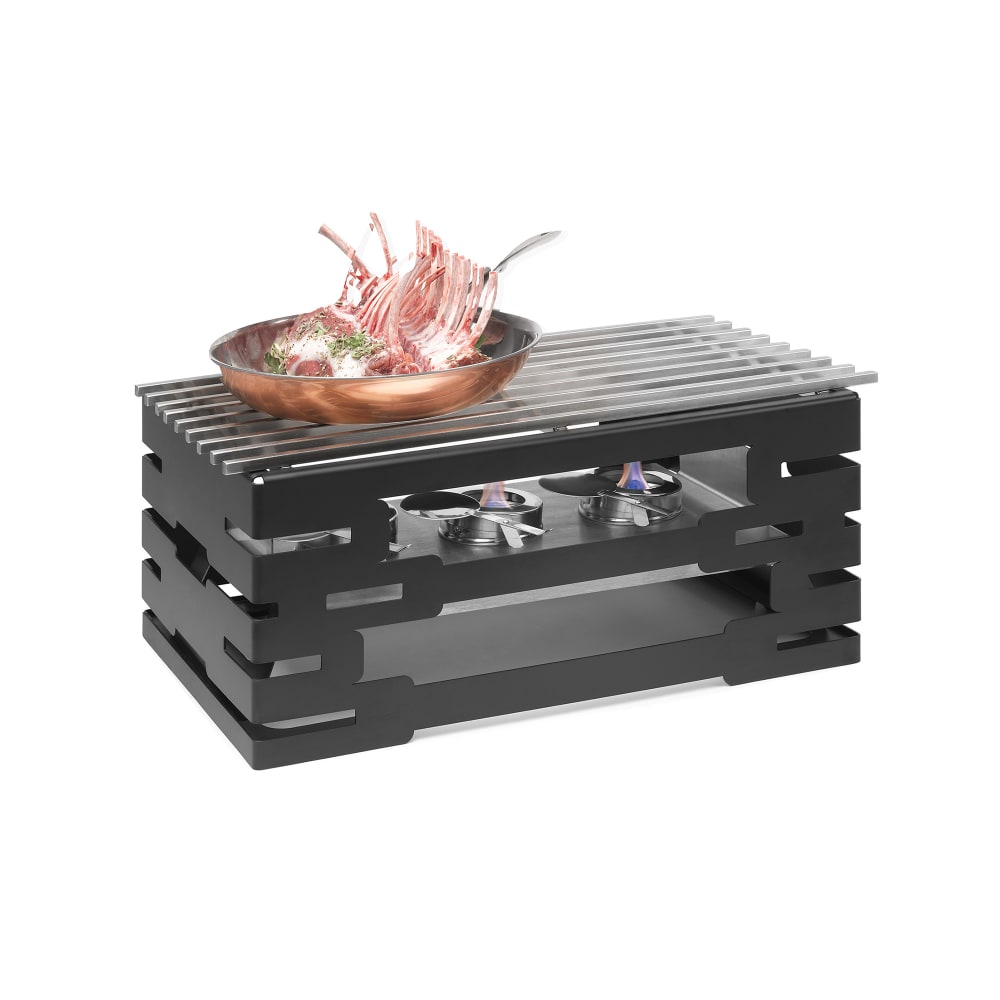 Rosseto Rectangular Warmer Kit - 23 1/4x13 1/2x10 1/2" Black (SK032)