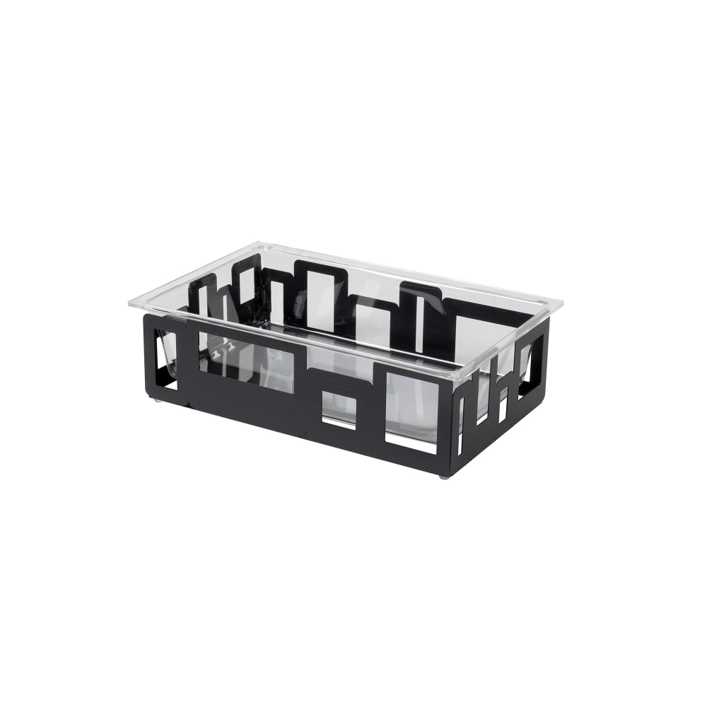 Rosseto Rectangular Ice Tub - 21x13x6" Acrylic/Black (SM113)