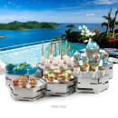 Rosseto Honeycomb Display Riser - 16x16" Stainless (SM117) thumbnail 3