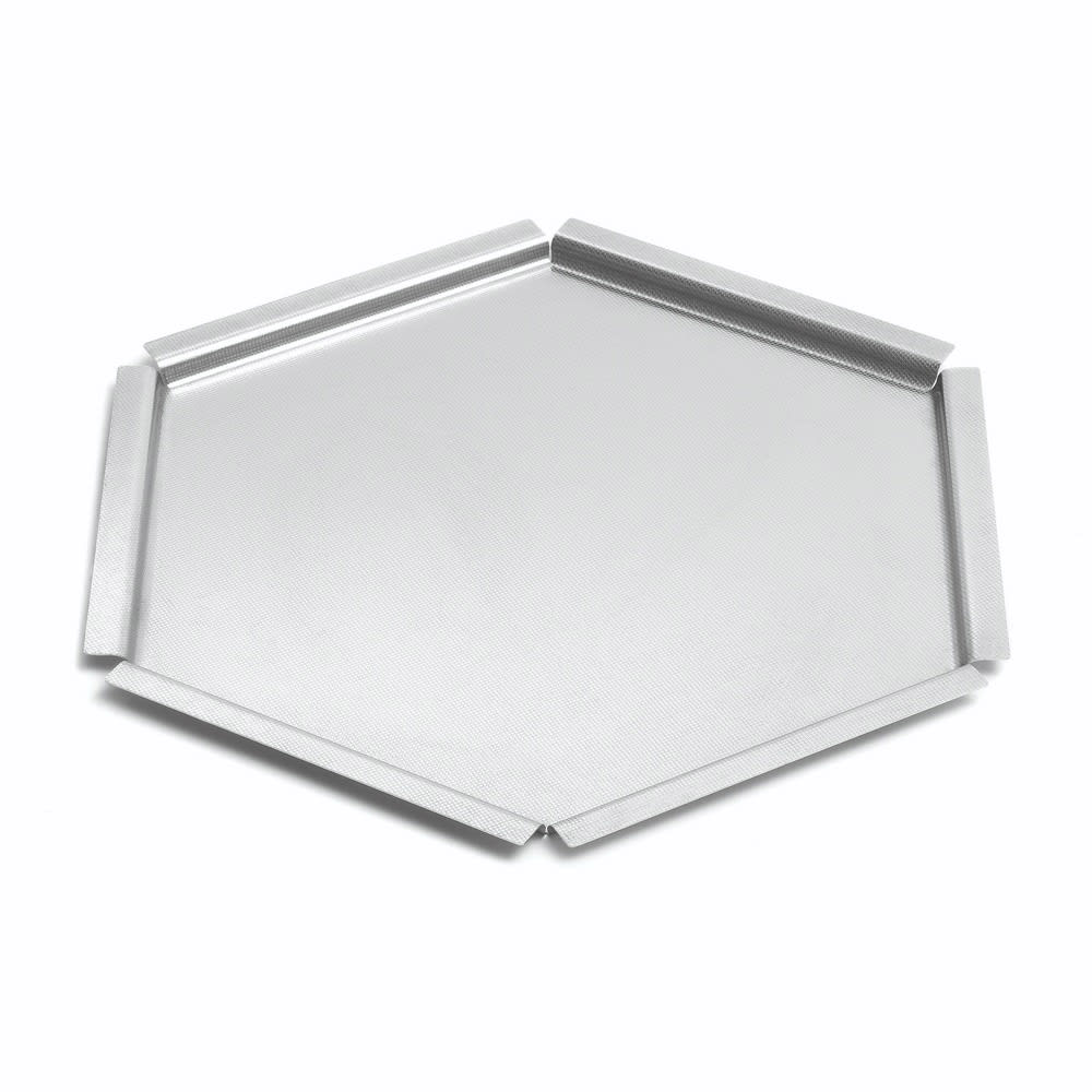 Rosseto 18" Hexagonal Honeycomb Tray - Stainless (SM121)