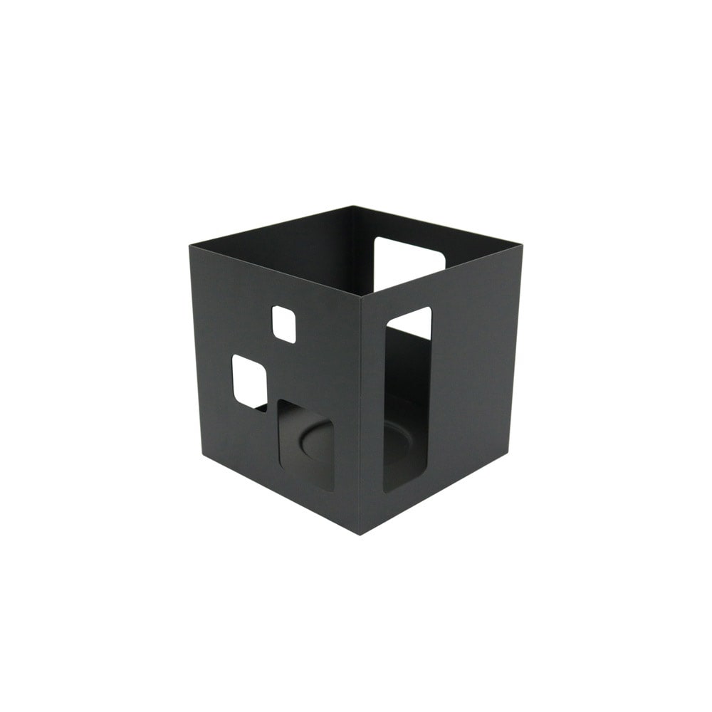 Rosseto 7 1/4" Square Buffet Warmer - Stainless Steel, Black (SM140)