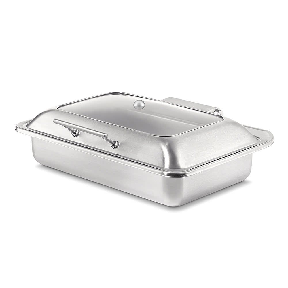 Rosseto Rectangular Chafer w/ Hinged Lid & Induction Heat (SM249)