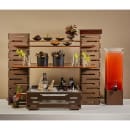 Rosseto Multi Level Skycap® Display Riser - 8"W x 8"D x 30"H, Steel w/ Matte Bronze Finish (SM325) thumbnail 2