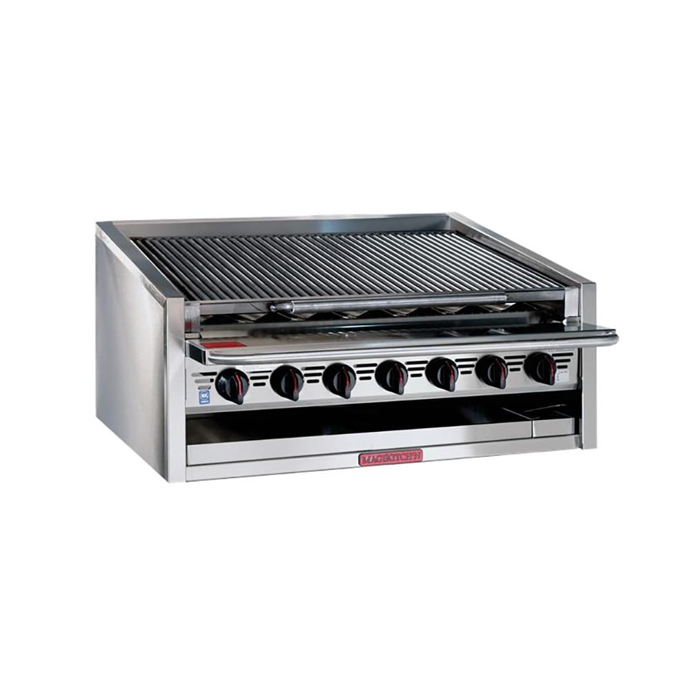 Magikitch'n APM-RMB-648 48" Radiant Charbroiler w/ Round Rod Top Grate, Liquid Propane