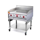 Magikitch'n MKE-24-ST 24" Electric Griddle w/ Thermostatic Controls - 1" Steel Plate, 240v/3ph thumbnail 2