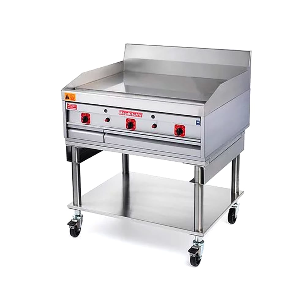 Magikitch'n MKE-36-ST 36" Electric Griddle w/ Thermostatic Controls - 1" Steel Plate, 208v/3ph