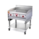 Magikitch'n MKE-36-ST 36" Electric Griddle w/ Thermostatic Controls - 1" Steel Plate, 240v/1ph thumbnail 2