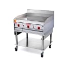 Magikitch'n MKE-36-ST 36" Electric Griddle w/ Thermostatic Controls - 1" Steel Plate, 240v/3ph thumbnail 2