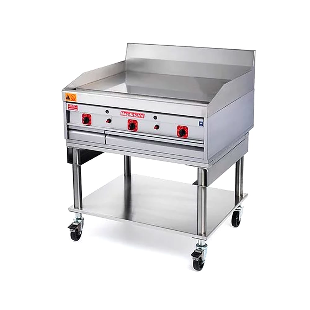 Magikitch'n MKE-48-ST 48" Electric Griddle w/ Thermostatic Controls - 1" Steel Plate, 240v/1ph