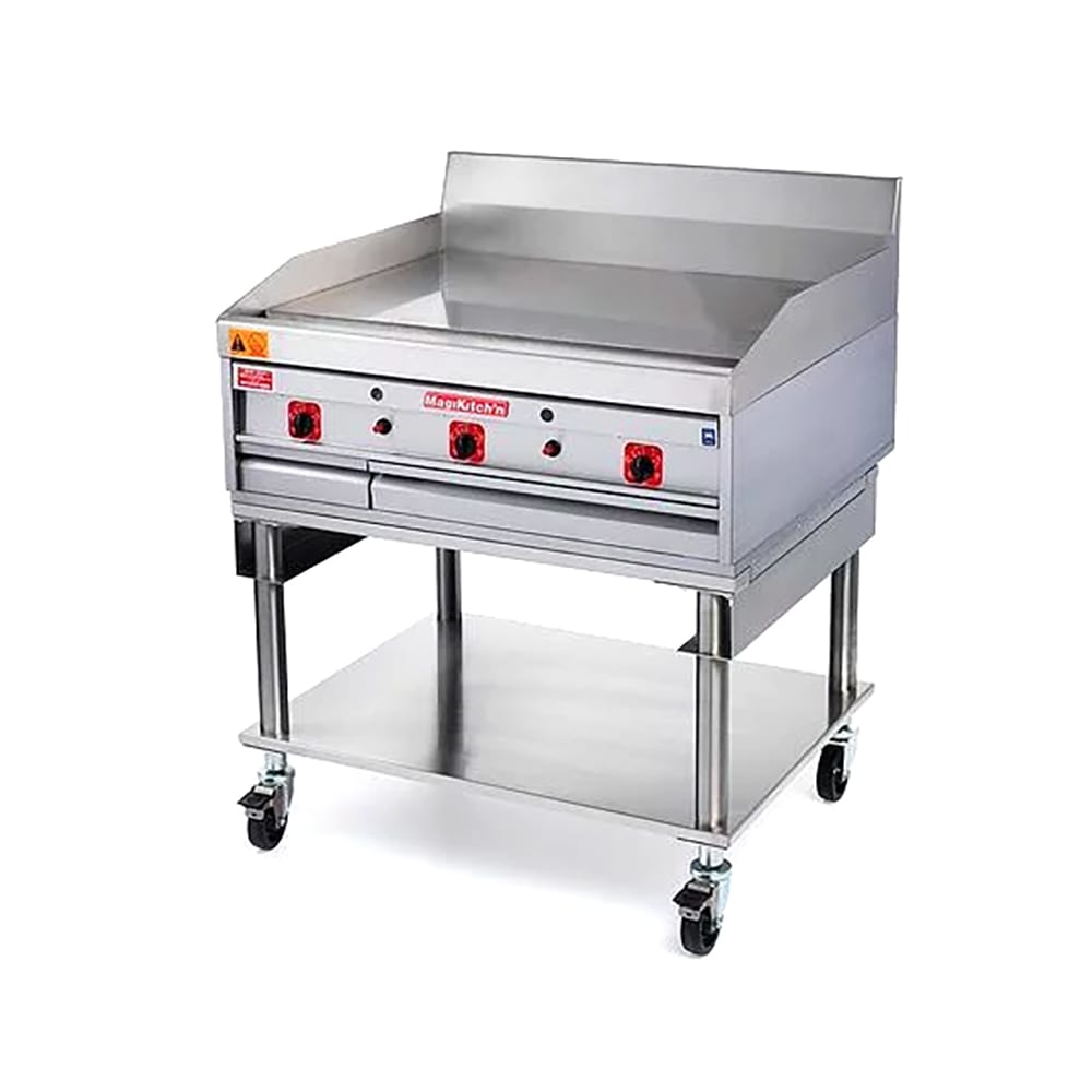 Magikitch'n MKG-24-E 24" Gas Griddle w/ Thermostatic Controls - 1" Steel Plate, Liquid Propane