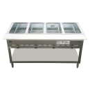 Duke 304 58 3/8" Hot Food Table w/ (4) Wells & Cutting Board, Liquid Propane thumbnail 2