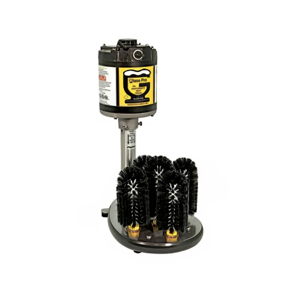 Bar Maid AA Glass Pro Upright Glass Washer w/ (4) 7" Brushes & (1) 8" Center Brush, 115 V