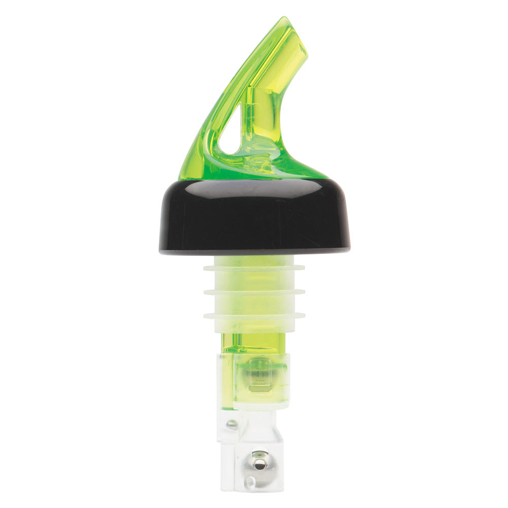 Bar Maid BMP-2125G 1 1/4 oz Measured Liquor Pourer, Green