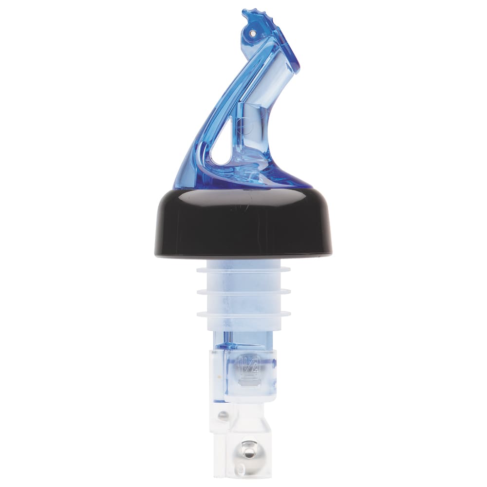 Bar Maid BMP-5100B 1 oz Measured Pourer - Blue w/ Black Collar