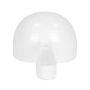 Bar Maid CR-840W 16 oz Scoop - Plastic, White thumbnail 4