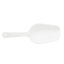 Bar Maid CR-849W 8 oz Scoop - Polyethylene, White thumbnail 2