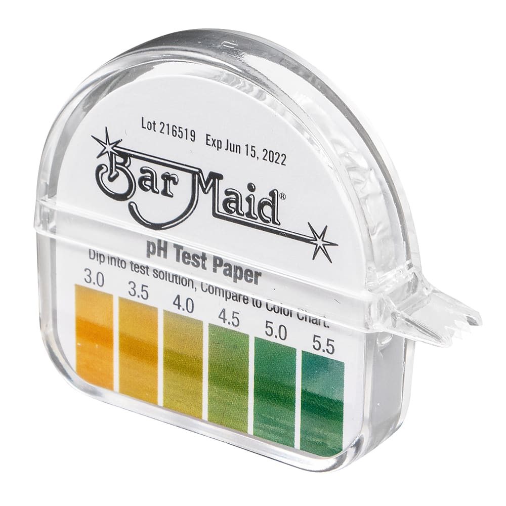 Bar Maid DIS-402 PH Test Strips Dispenser - 3.0 - 5.5 range