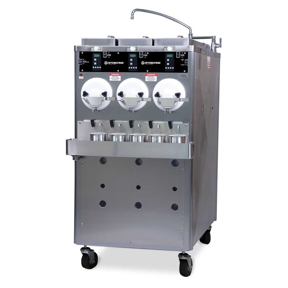 Stoelting CC303-209A00SIR Custard Freezer w/ (3) 30 qt Hoppers - Remote Air Cooled, 208-240v/3ph
