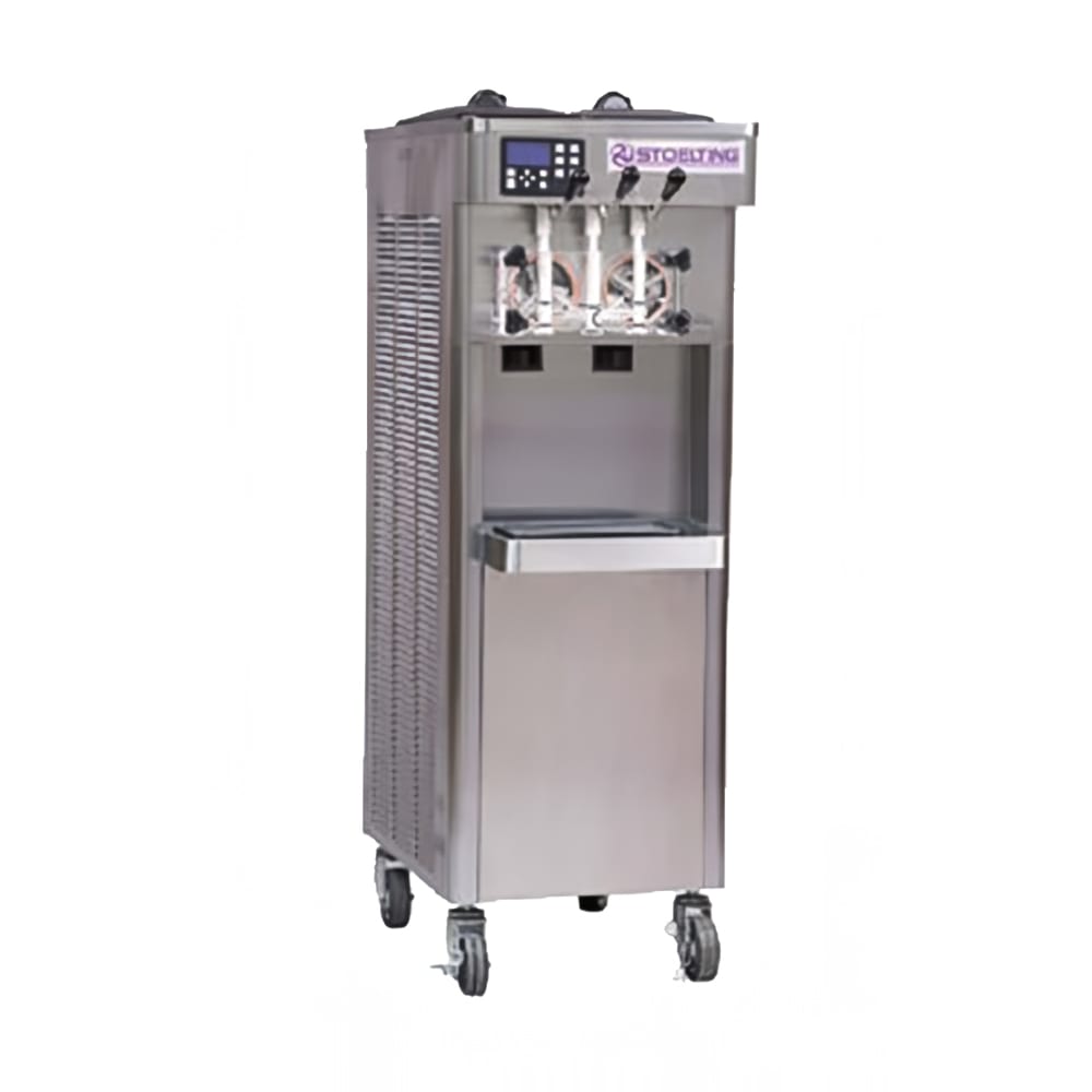 Stoelting 217-F23138I2PYG2 Soft-Serve/Yogurt Freezer w/ 2 Heads & (2) 3/4 HP, 208-240v/1ph