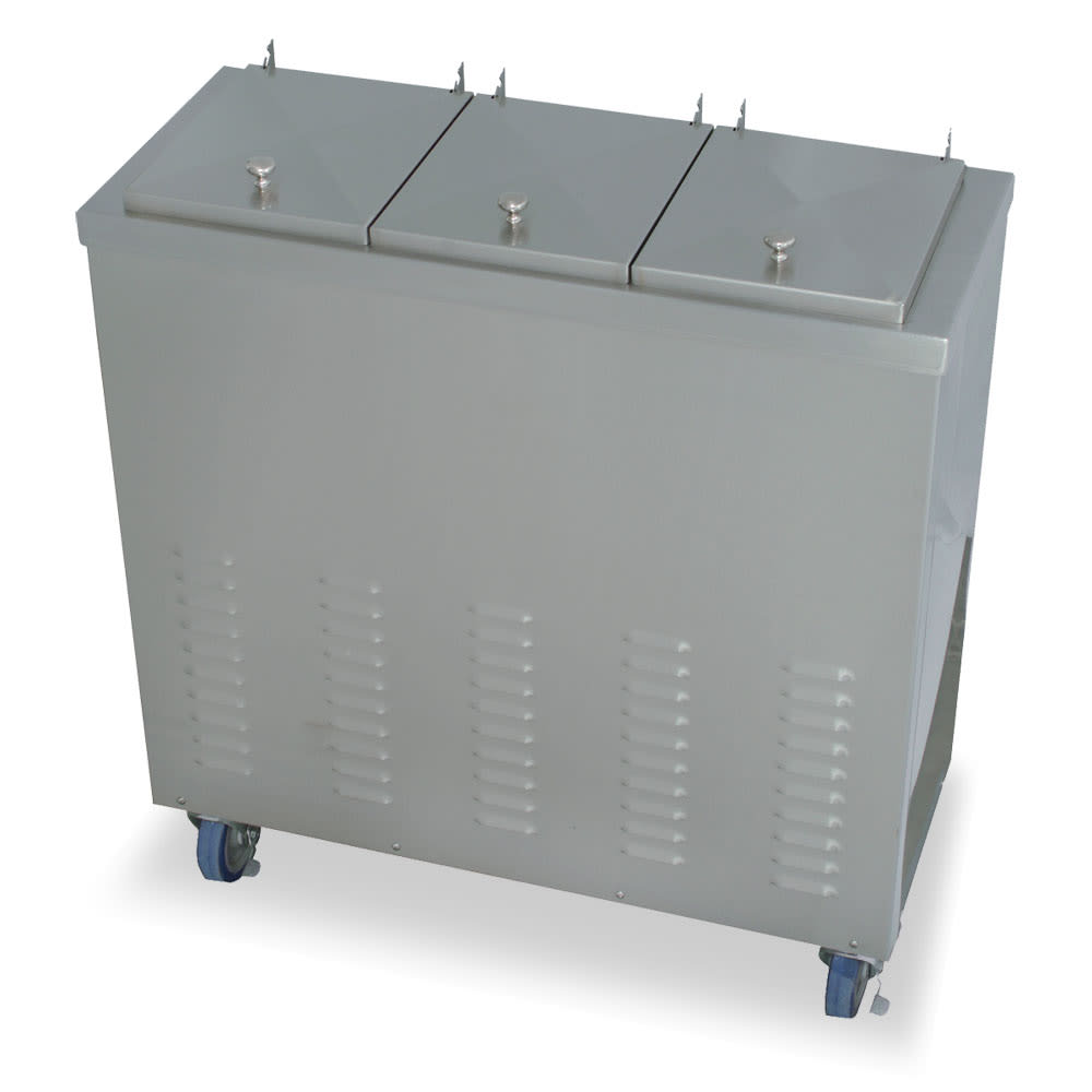 Stoelting MDC3-37-A 34" Mobile Ice Cream Freezer w/ (3) Tub Capacity, 115v