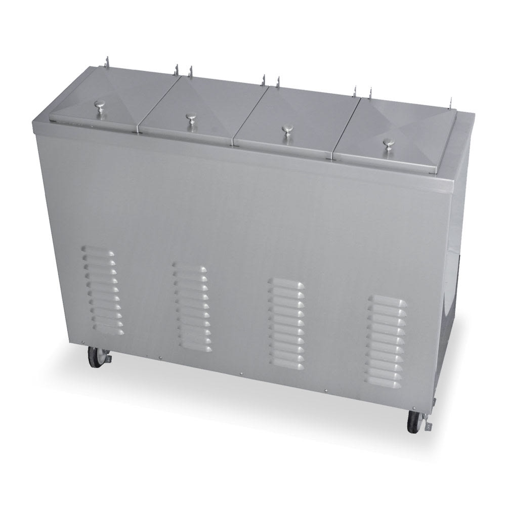Stoelting MDC4-37-A 44 3/4" Mobile Ice Cream Freezer w/ (4) Tub Capacity, 115v