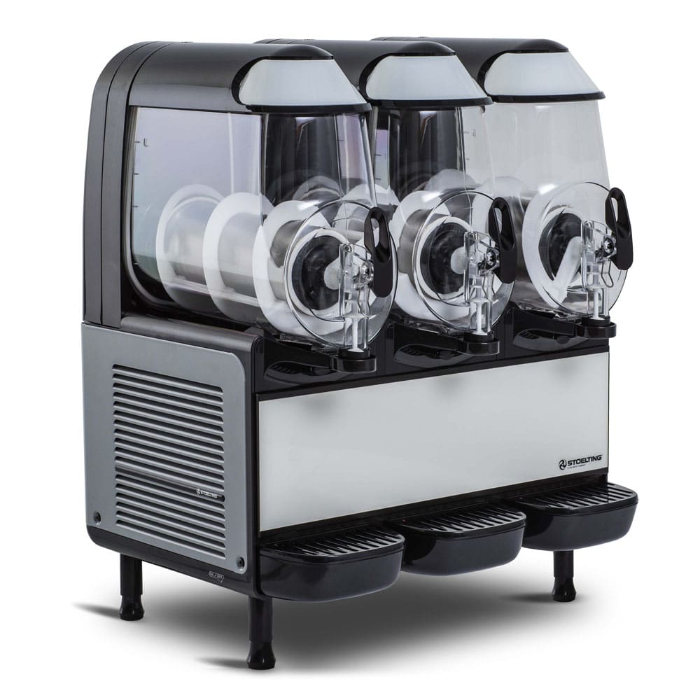 Stoelting SCBF168-37 23 3/5" Frozen Drink Machine w/ (3) 2 1/2 gal Bowls - 115v