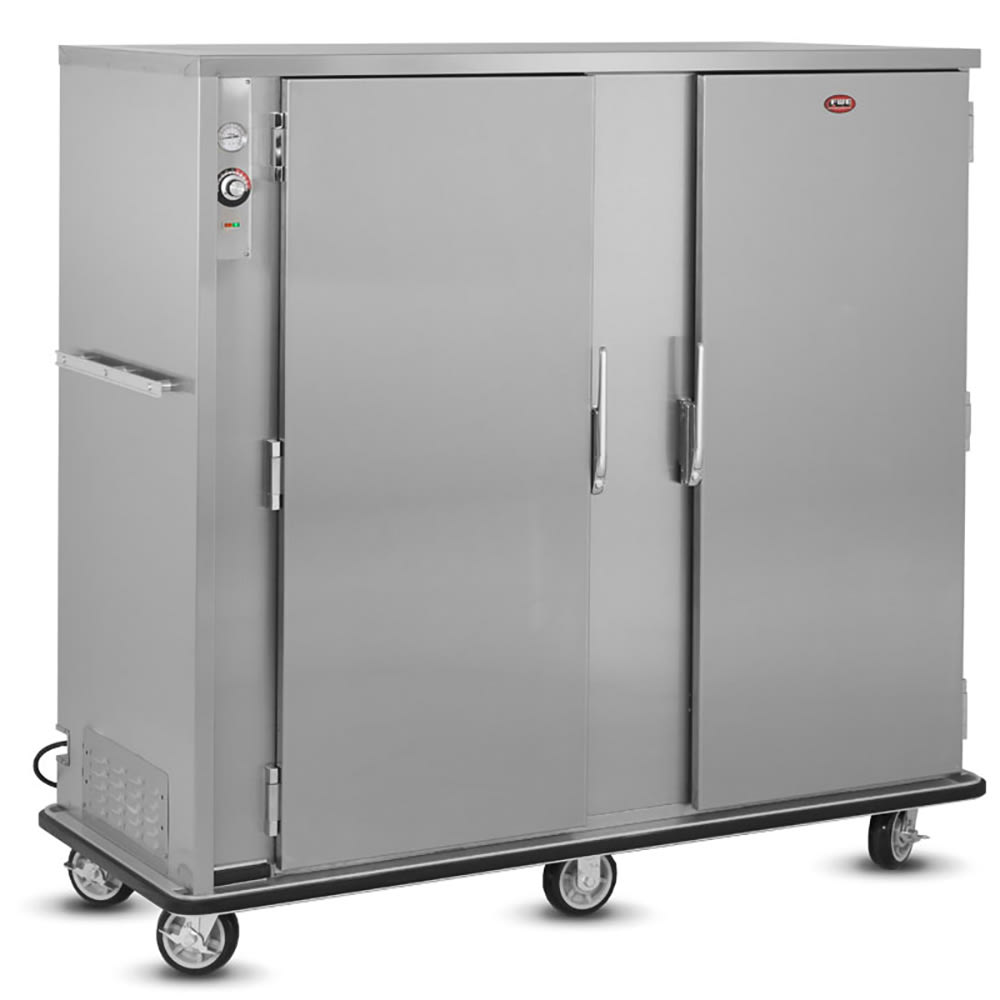 FWE A-180-2-XL 180 Plate Heated Meal Delivery Cart, 120v