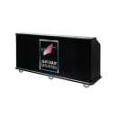 FWE BBC-8 L1 96"L Portable Bar w/ 60 lb Ice Bin, Black thumbnail 2