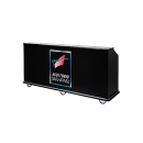 FWE BBC-8 L3 96"L Portable Bar w/ 60 lb Ice Bin, Florence Walnut thumbnail 2