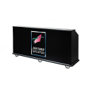 FWE BBC-8 L5 96"L Portable Bar w/ 60 lb Ice Bin, Hibiscus Cherry thumbnail 2