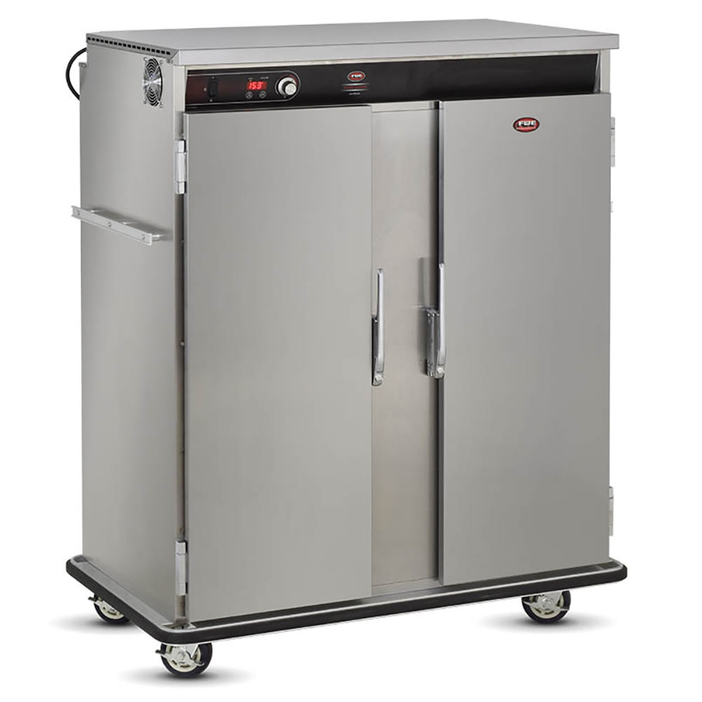 FWE BT-120 120 Plate Heated Meal Delivery Cart, 120v